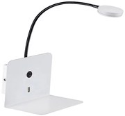 Kinkiet z portem USB SULION Malvo