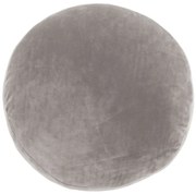 Szarobeżowa poduszka dekoracyjna z mikrowłókna Tiseco Home Studio Marshmallow, ø 40 cm