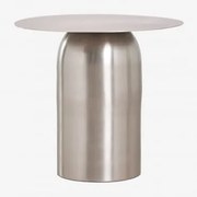 Stolik Pomocniczy Okrągły Ø40 Cm Alliser Clear Brush & Clear Brush - Sklum