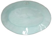 Turkusowa kamionkowa taca Costa Nova Nova, szer. 40 cm