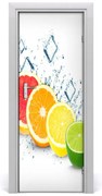 Okleina samoprzylepna fototapety na drzwi Cytrusy