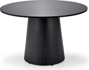 Stół okrągły GINTER 120x120 czarny