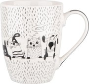 Altom Kubek porcelanowy Cool Friends, 300  ml