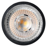 Zestaw 5 ściemnialnych żarówek LED GU10 czarnych 7W 430 lm 2700K