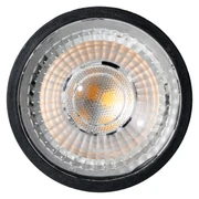 Zestaw 5 ściemnialnych żarówek LED GU10 czarnych 7W 430 lm 2700K