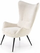 Wypoczynkowy fotel kremowy- W7-F72