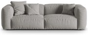 Jasnoszara sofa modułowa 240 cm Martina – Micadoni Home