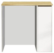 Szafka do pralki Saly White and Walnut