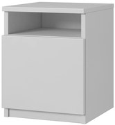 Szafka nocna CLASSIC - Biała | 40x30x30 cm