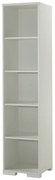 Regał dziecięcy biały 46x195 cm Londen - Vipack
