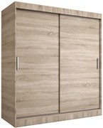 Szafa przesuwna 180 cm dąb sonoma N1-G34