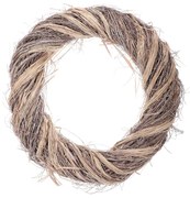 Wianek wiklinowy szaro-brązowy, średnica 50 cm