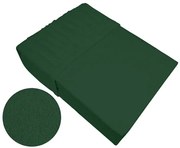 Prześcieradło frotte z gumką Bielbaw 100x200 butelkowa zieleń GRENO