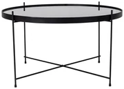 Czarny okrągły stolik ø 70 cm Venezia – House Nordic
