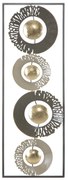 Metalowa dekoracja ścienna Mauro Ferretti Ring, 31x89,5 cm