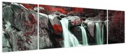 Obraz - Wodospady (170x50 cm)