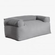 Sofa Dwuosobowa Z Tkaniny Darmian Army Grey - Sklum