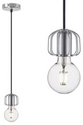 Lampa Sufitowa Wisząca Pojedyncza Loft APP594-1CP CHROM