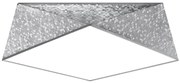 Srebrny geometryczny plafon - EX591 E7-P72