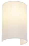 Inteligentna lampa ścienna biała z WiFi A60 - Simple Drum Jute Nowoczesny Oswietlenie wewnetrzne