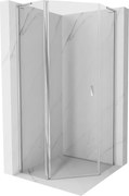 Mexen Mist L kabina prysznicowa pięciokątna uchylna 90 x 90 cm, transparent, chrom - 8A8L-090-090-01-00