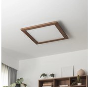 Brilagi - Ściemnialne oświetlenie LED SLIMFRAME WOOD LED/36W/230V 49,5x49,5 cm + pilot