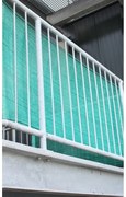 Zielona plastikowa osłona balkonowa 500x90 cm – Garden Pleasure