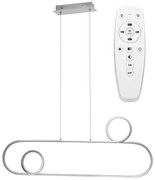 Lampa Sufitowa Wisząca LED APP810-CP CHROM + pilot