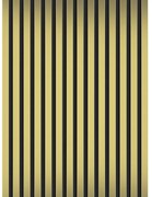 Mexen Lam-F lamele ścienne akustyczne 275 x 31,5 cm, filc 6 mm, Złoty - S105-275317-2812-057