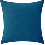 Poszewka dekoracyjna na poduszkę 40x40 miękka velvet granatowa