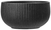 Czarna miska z kamionki Bloomingville Neri, ø 14,5 cm