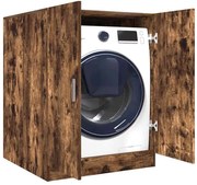 Szafka stojąca do łazienki przydymiony dąb T7-D77