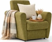 Oliwkowy fotel wypoczynkowy nowoczesny C5-R51