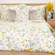 4Home Pościel bawełniana Lemon Delight, 140 x 220 cm, 70 x 90 cm, 140 x 220 cm, 70 x 90 cm