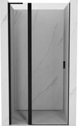Mexen Mist L drzwi prysznicowe uchylne 115 cm, transparent, czarne - 8A4L-115-000-70-00