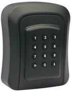 Stalowa skrytka zabezpieczająca KB.E1 czarny, 9,5 x 11,5 x 4,5 cm