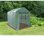 Tunel foliowy, 250 x 179 x 211 cm, zielony