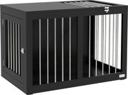 PawHut Klatka dla Psa Czarna 80x50x56,5cm | Aosom PL