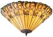 Endon 70706 - Lampa sufitowa Tiffany JAMELIA 2xE27/60W/230V Ø 50 cm