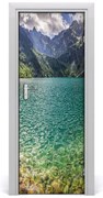 Naklejka fototapeta na drzwi Jezioro w górach
