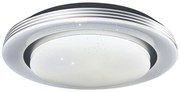 Plafon, biała, srebro KELLY 48W LED Ø480 mm