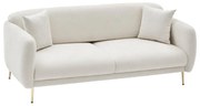 Biała rozkładana sofa 210 cm Simena – Balcab Home