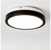 Brilagi - LED Plafon łazienkowy PERA LED/18W/230V śr. 22 cm IP65 czarny
