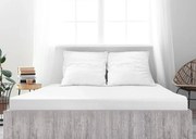 PrzytulneMieszkanie.pl Prześcieradło jersey z mako bawełny LUXORA 90x200 cm białe
