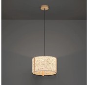 Eglo 390323 - Żyrandol na lince HONTONGAS 1xE27/25W/230V beżowy
