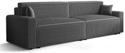 Ciemnoszara sofa rozkładana z funkcją spania Z4-Z90