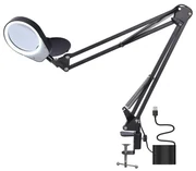Lupa biurkowa z 2 soczewkami LED