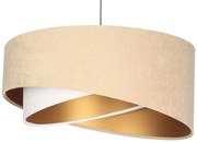 Beżowa skandynawska lampa wisząca - 5X EX983 R9-C44