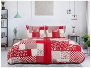 PrzytulneMieszkanie.pl PrzytulneMieszkanie.pl Bawełniana pościel PERISO czerwona Rozmiar pościeli: 70 x 90 cm | 140 x 200 cm