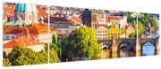 Obraz - Praga (170x50 cm)